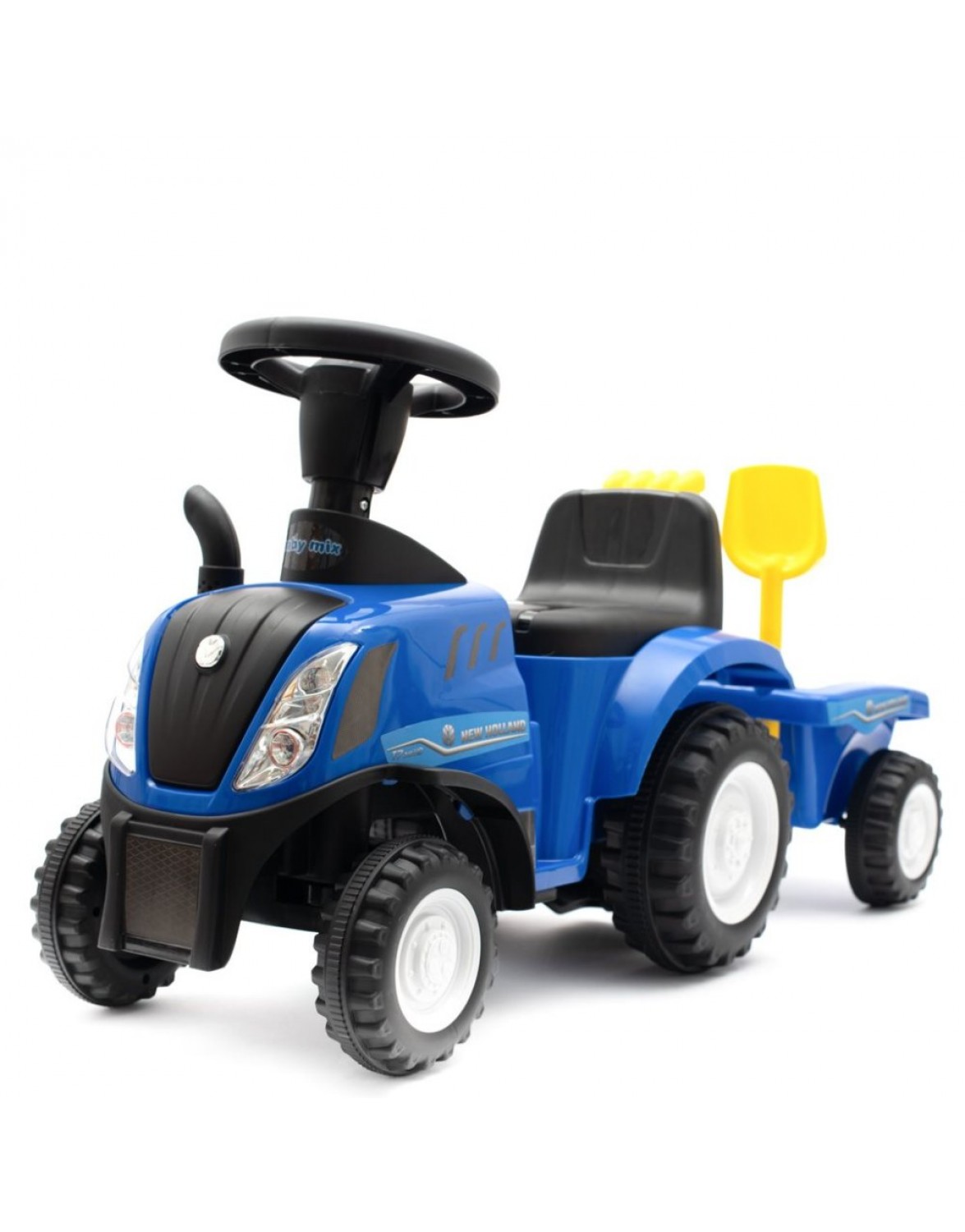 ДИТЯЧИЙ МІКС ТРАКТОР ІГРАШКА ДЛЯ ДІТЕЙ XXL NEW HOLLAND + ПРИЧІП. BABY MIX ТРАКТОР ІГРАШКА ДЛЯ ДІТЕЙ XXL NEW HOLLAND + ПРИЧІП