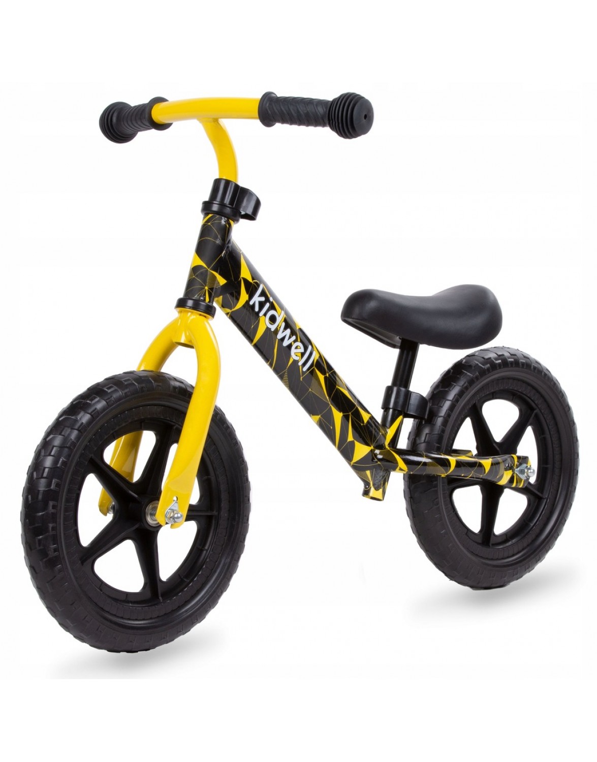 Детский велобег Kidwell Rebel Yellow ROBIREB10A0 5901130091584