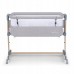 Приставная кроватка-люлька Kinderkraft Neste Air Grey Wood KKLNEAIRGRY00W 5902533915477
