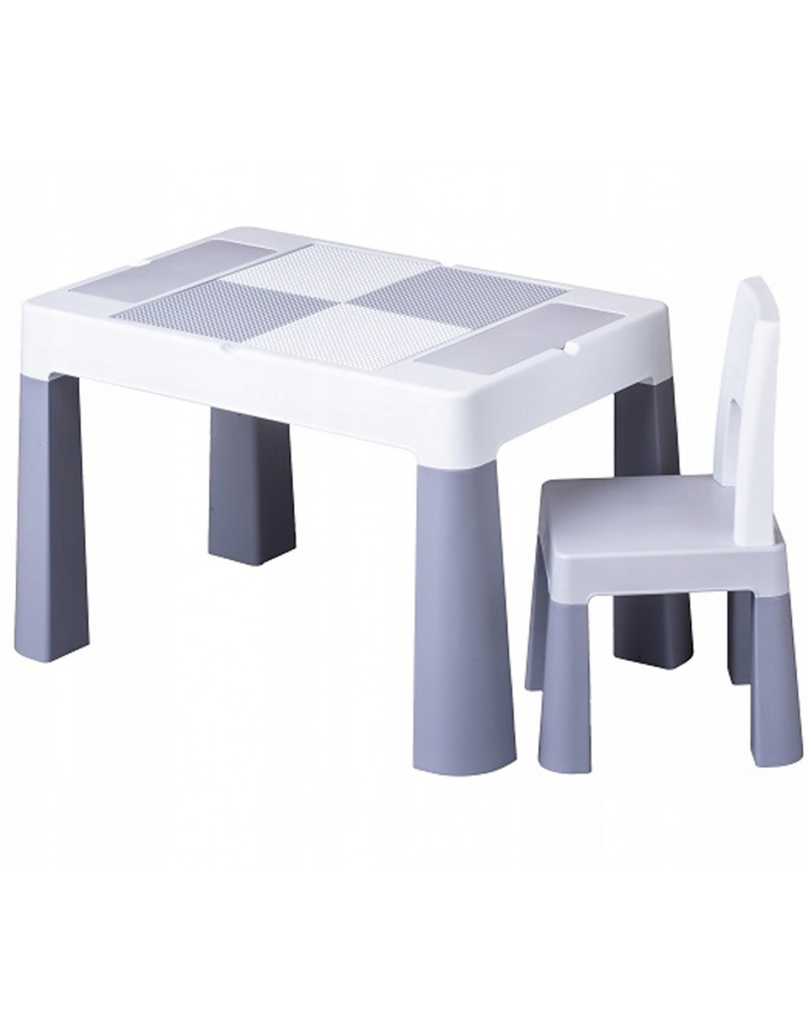 Комплект Tega Baby Multifun столик и один стульчик Grey MF-001-106 1+1 5902963015877