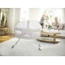 Ліжко-манеж Inovi Cocoon 47 x 85 см відтінки сірого і сріблястого. Дитяче ліжечко COCOON 47 x 59 см складна до 9 кг