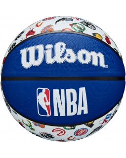 Баскетбольний м'яч Wilson NBA Tribute R. 7. WILSON NBA ALL TEAMS 7 ВІДКРИТИЙ БАСКЕТБОЛЬНИЙ М'ЯЧ