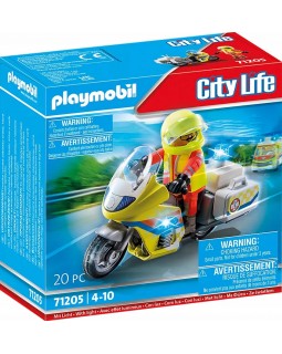 Playmobil City Life 71205 рятувальний мотор. PLAYMOBIL НАБІР З ФІГУРКОЮ РЯТУВАЛЬНИЙ МОТОР 71205