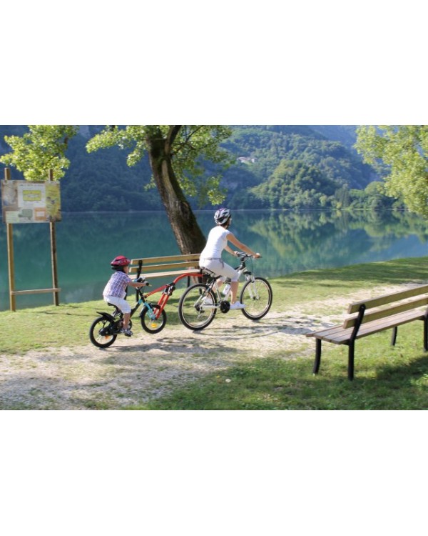 Дитячий велосипедний причіп Peruzzo Trail Angel. Італійський біговел для дітей Trail Angel