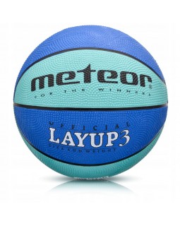 Баскетбольний м'яч Meteor Layup R. 3. METEOR LayUp 3 тренувальний баскетбольний м'яч