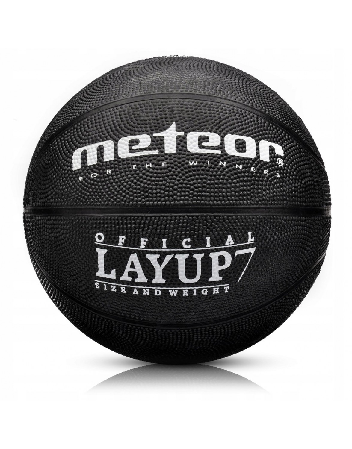 Баскетбольний м'яч Meteor Layup R. 7. METEOR LayUp 7 тренувальний баскетбольний м'яч