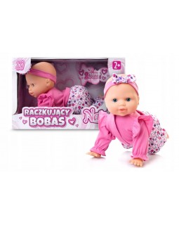 Лялька Natalia малюк повзає 32 см рожевий. Natalia лялечка, малятко неоперена ЛЕПЕТАЕТ 32см