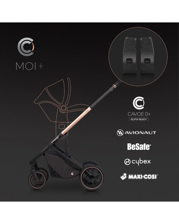 Адаптери для дитячої коляски Cavoe Moi 2 шт. Адаптери для дитячої коляски CAVOE і MOI MOI+
