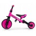 Триколісний велосипед 4 в 1 Milly Mally Optimus Plus Pink 5901761128512