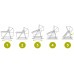 Шезлонг-качалка 5 в 1 Kinderkraft Unimo 2020 Forest Yellow KKBUNIOYEL000N 5902533913824