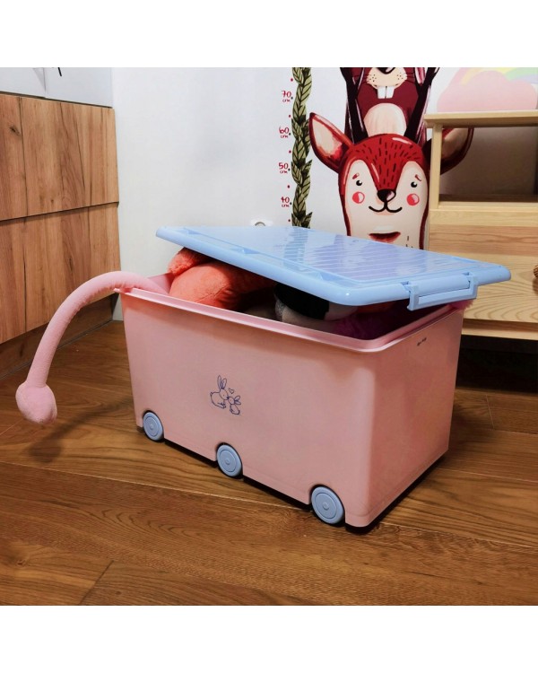 Ящик для іграшок Tega Baby Rabbits Light Pink KR-010-104 5902963008305