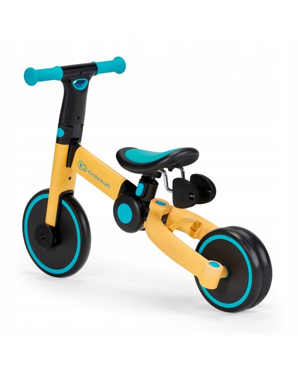 Триколісний велосипед 3 в 1 Kinderkraft 4trike Primrose Yellow KR4TRI00YEL0000 5902533916030
