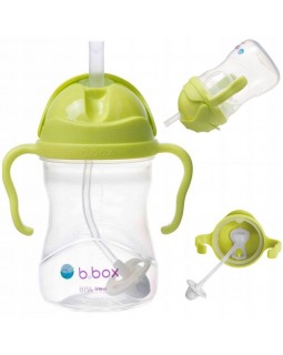Чашка з соломинкою B. Box BB00512 240 мл зелений. B. BOX інноваційна пляшка для води з обтяженою соломою