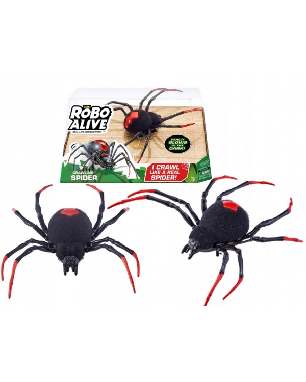 Інтерактивний реалістичний павук Robo Alive Zuru. ROBO ЖИВИЙ ПАВУК РОБОТ ХОДИТЬ, ЯК СПРАВЖНІЙ ІНТЕРАКТИВНИЙ
