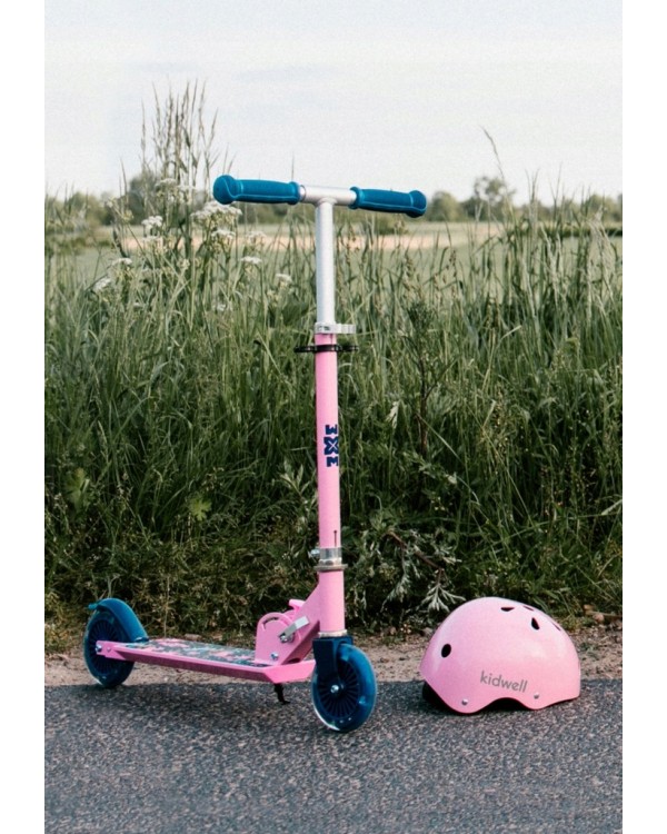 Шолом KIDWELL ORIX II Pink s велосипед самокат. Шолом KIDWELL ORIX II Pink s велосипед самокат