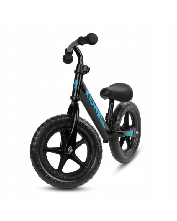 Біговий велосипед Kidwell Rebel 12" Чорний. KIDWELL REBEL дитячий біговел легкий 2,64 кг колеса 12