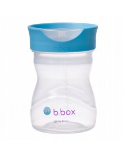 Тренувальна чашка B. Box 240 мл BB00630 синій. B. BOX дитяча питна навчальна пластикова чашка тренувальна чашка 240 мл