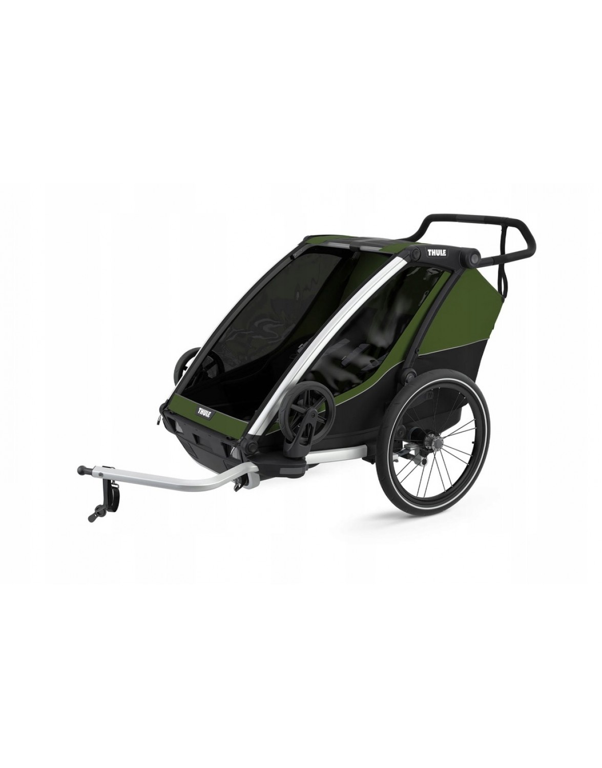 Дитячий велосипедний причіп Thule Chariot Cab 2. THULE CHARIOT 2 DOUBLE CAB BICYCLE TRAILER ДВОМІСНИЙ ДВОМІСНИЙ ВІЗОК