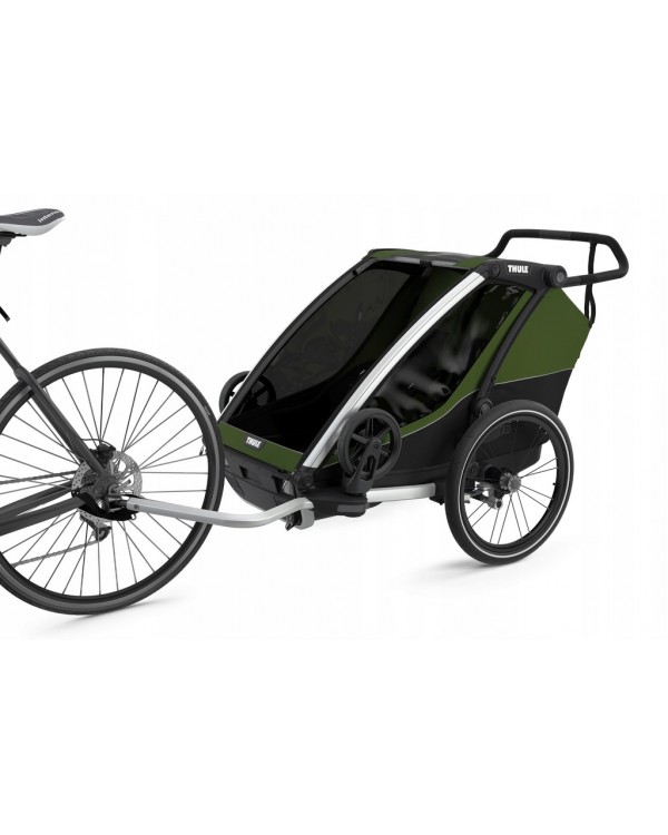 Дитячий велосипедний причіп Thule Chariot Cab 2. THULE CHARIOT 2 DOUBLE CAB BICYCLE TRAILER ДВОМІСНИЙ ДВОМІСНИЙ ВІЗОК