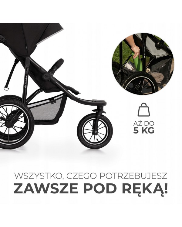 Спортивна прогулянкова коляска Kinderkraft Helsi Deep Black KSHELS00BLK0000 5902533922581