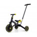 Триколісний велосипед 4 в 1 Milly Mally Optimus Plus Black 5901761128550