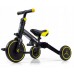 Триколісний велосипед 4 в 1 Milly Mally Optimus Plus Black 5901761128550