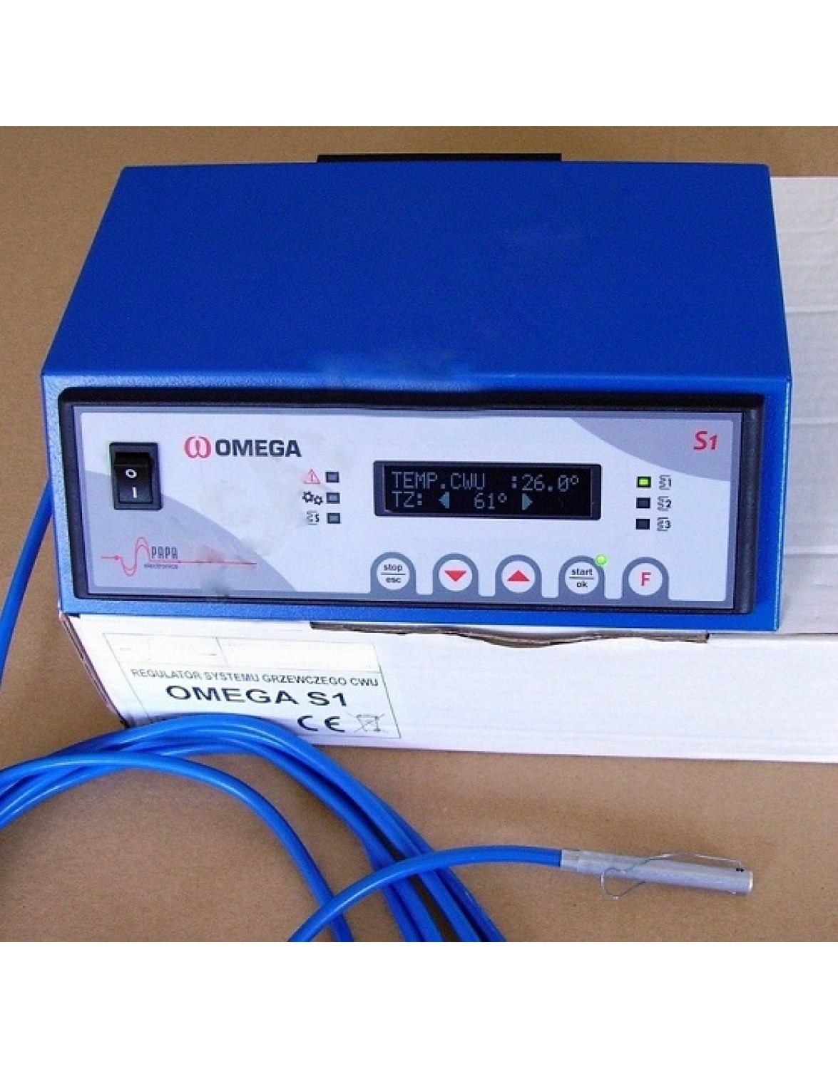 Контроллер нагревателя для подогрева воды Omega S1