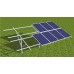 Комплект кріплень для монтажу сонячних батарей на ґрунт 10 кВт