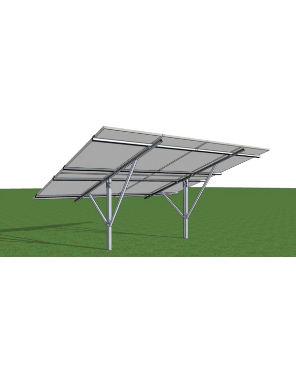Комплект креплений для монтажа солнечных батарей на грунт 30 кВт