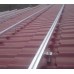 Комплект кріплень для монтажу 40 шт. сонячних батарей на дах з бляхи